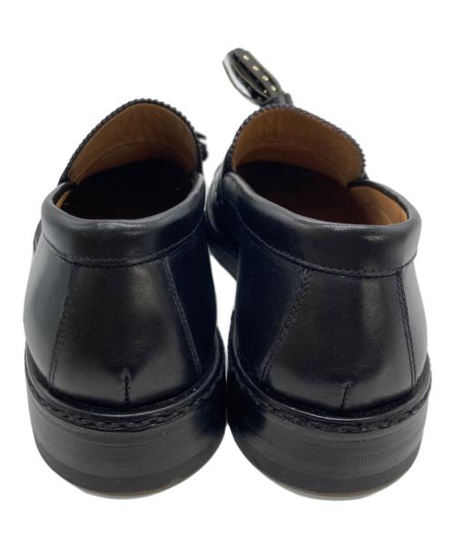 bibliotek（ビブリオテック）bibliotek (ビブリオテック) UNITED ARROWS (ユナイテッドアローズ) タッセルローファー ブラック サイズ:SIZE 37の古着・服飾アイテム