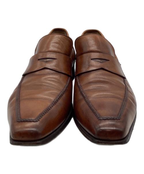 bollini（ボリーニ）bollini (ボリーニ) ローファー キャメル サイズ:8の古着・服飾アイテム