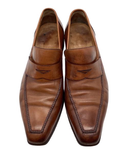 bollini（ボリーニ）bollini (ボリーニ) ローファー キャメル サイズ:8の古着・服飾アイテム