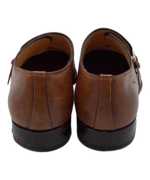 TANINO CRISCI（タニノクリスチー）TANINO CRISCI (タニノクリスチー) モンクストラップシューズ キャメル サイズ:8の古着・服飾アイテム