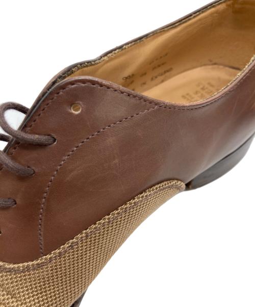 PEAL&CO BROOKS BROTHERS（ピールアンドカンパニー ブルックスブラザーズ）PEAL&CO BROOKS BROTHERS (ピールアンドカンパニー ブルックスブラザーズ) コンビシューズ ブラウン サイズ:SIZE 9 1/2の古着・服飾アイテム