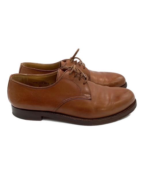 Crockett & Jones（クロケット＆ジョーンズ）Crockett & Jones (クロケット＆ジョーンズ) プレーントゥシューズ キャメル サイズ:SIZE 8 1/2の古着・服飾アイテム