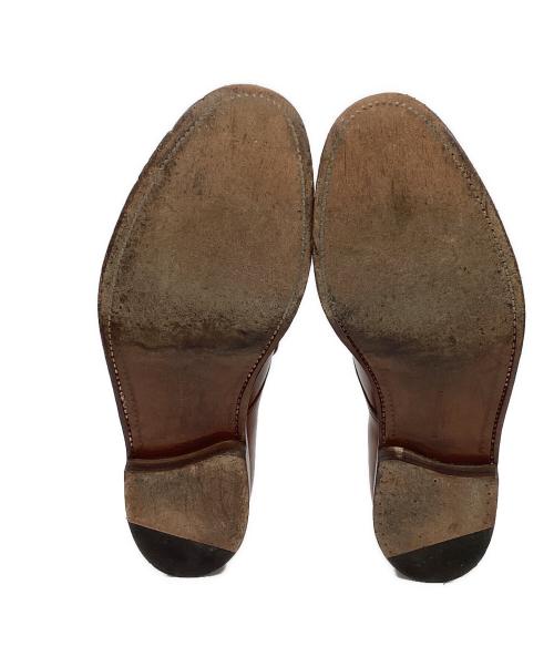 Crockett & Jones（クロケット＆ジョーンズ）Crockett & Jones (クロケット＆ジョーンズ) プレーントゥシューズ キャメル サイズ:SIZE 8 1/2の古着・服飾アイテム