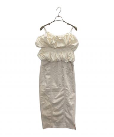 中古・古着通販】euw (イユー) cotton swell cami one-piece