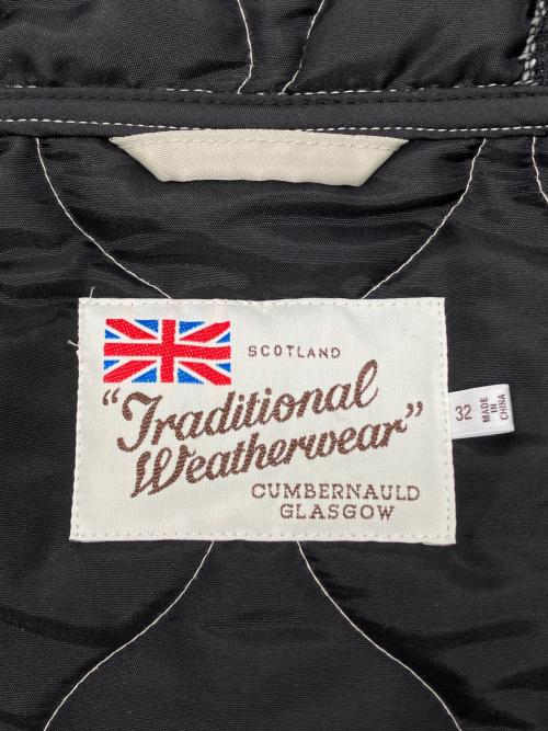 Traditional Weatherwear（トラディショナルウェザーウェア）Traditional Weatherwear (トラディショナルウェザーウェア) HAWWICK キルティングロングジレ グレー サイズ:32の古着・服飾アイテム