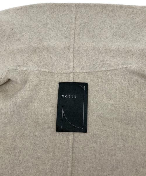 Noble（ノーブル）Noble (ノーブル) super160 ショールカラーリバーコート ベージュ サイズ:38の古着・服飾アイテム