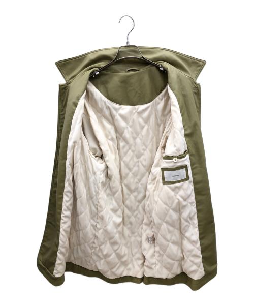 TODAYFUL（トゥデイフル）TODAYFUL (トゥデイフル) エコレザーオーバージャケット カーキ サイズ:38の古着・服飾アイテム