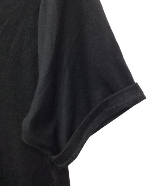 LIFiLL（リフィル）LIFiLL (リフィル) WOOLISH TEE（ウーリッシュティー） ブラック サイズ:5の古着・服飾アイテム