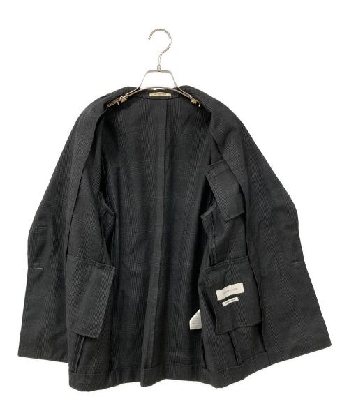 Couture d'adam（クチュールドアダム）Couture d'adam (クチュールドアダム) グレンチェックジャケット グレー サイズ:36の古着・服飾アイテム