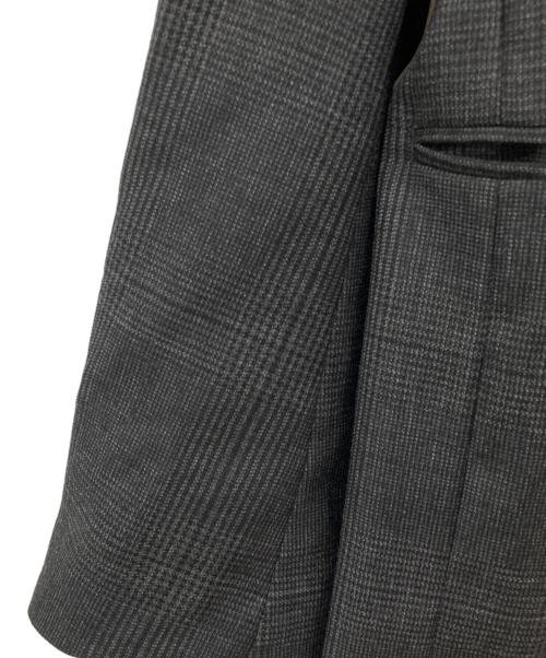 Couture d'adam（クチュールドアダム）Couture d'adam (クチュールドアダム) グレンチェックジャケット グレー サイズ:36の古着・服飾アイテム