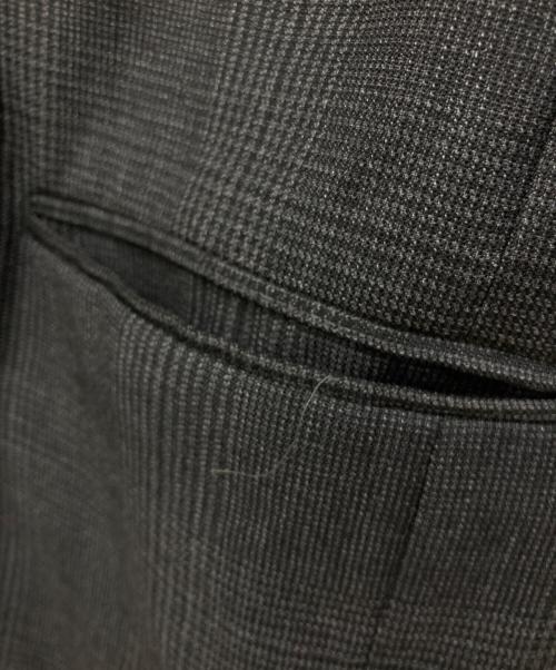 Couture d'adam（クチュールドアダム）Couture d'adam (クチュールドアダム) グレンチェックジャケット グレー サイズ:36の古着・服飾アイテム