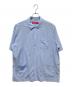 SUPREME（シュプリーム）の古着「Stripe S/S Pajama Shirt」｜ライトブルー