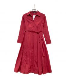 UNTITLED（アンタイトル）の古着「シャツドレス」｜レッド