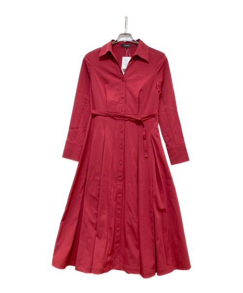 UNTITLED（アンタイトル）UNTITLED (アンタイトル) シャツドレス レッド サイズ:2 未使用品の古着・服飾アイテム