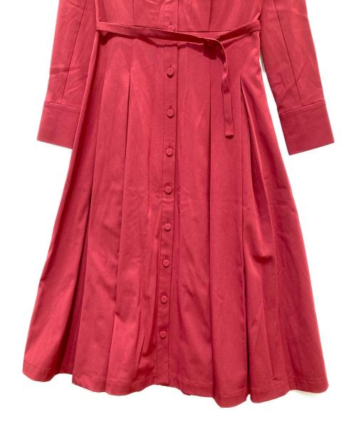 UNTITLED（アンタイトル）UNTITLED (アンタイトル) シャツドレス レッド サイズ:2 未使用品の古着・服飾アイテム