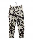 BANANATIMEバナナタイム）の古着「TAPERED 2 PANT Tulip Time Black」｜アイボリー