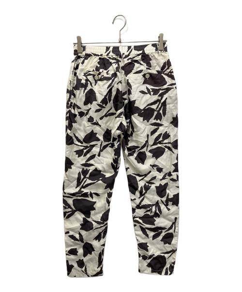 BANANATIME（バナナタイム）BANANATIME (バナナタイム) TAPERED 2 PANT Tulip Time Black アイボリー サイズ:XSの古着・服飾アイテム
