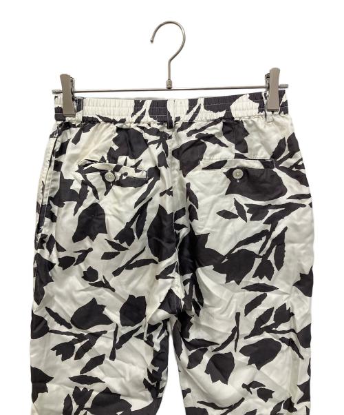BANANATIME（バナナタイム）BANANATIME (バナナタイム) TAPERED 2 PANT Tulip Time Black アイボリー サイズ:XSの古着・服飾アイテム