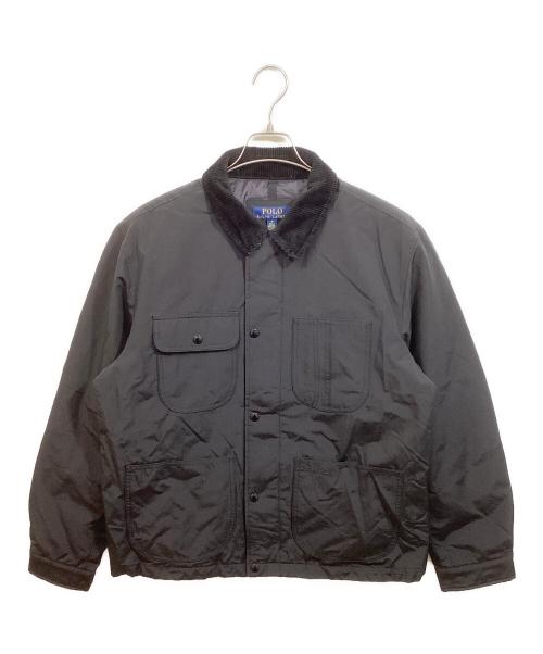 POLO RALPH LAUREN（ポロ・ラルフローレン）POLO RALPH LAUREN (ポロ・ラルフローレン) Elsdon ダウン ユーティリティ ジャケット ブラック サイズ:Mの古着・服飾アイテム
