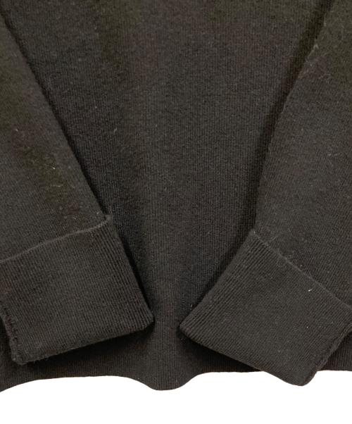 CLANE（クラネ）CLANE (クラネ) W FACE HOLE KNIT TOPS ブラック サイズ:1の古着・服飾アイテム