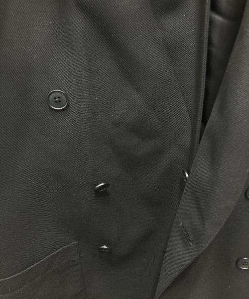 STEVEN ALAN（スティーブンアラン）STEVEN ALAN (スティーブンアラン) ヴィンテージツイル ダブルブレステッド6Bジャケット ブラック サイズ:Lの古着・服飾アイテム