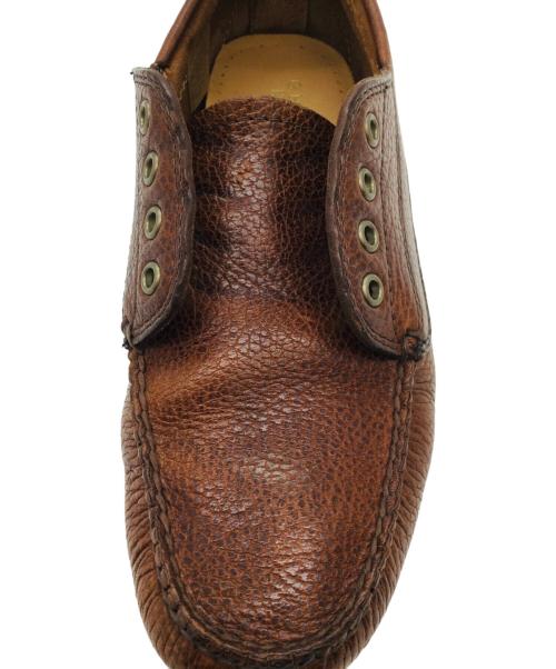 G.H.BASS（ジーエイチバス）G.H.BASS (ジーエイチバス) UNITED ARROWS (ユナイテッドアローズ) CAMP MOC2 ブラウン サイズ:8/9/42の古着・服飾アイテム