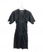 PHOTOCOPIEUフォトコピュー）の古着「WASHED MILITARY DRESS」｜ブラック