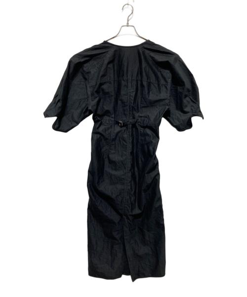PHOTOCOPIEU（フォトコピュー）PHOTOCOPIEU (フォトコピュー) WASHED MILITARY DRESS ブラック サイズ:38の古着・服飾アイテム