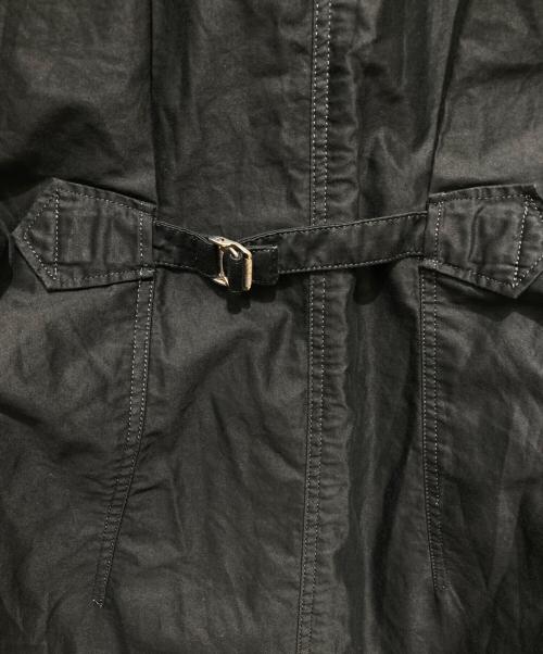 PHOTOCOPIEU（フォトコピュー）PHOTOCOPIEU (フォトコピュー) WASHED MILITARY DRESS ブラック サイズ:38の古着・服飾アイテム