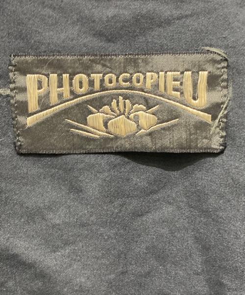 PHOTOCOPIEU（フォトコピュー）PHOTOCOPIEU (フォトコピュー) WASHED MILITARY DRESS ブラック サイズ:38の古着・服飾アイテム