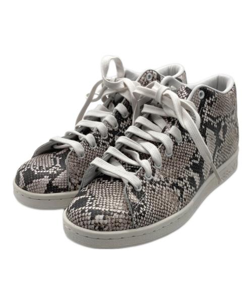 HYKE（ハイク）HYKE (ハイク) adidas (アディダス) HAILLET HI ホワイト×グレー サイズ:JP235 未使用品の古着・服飾アイテム