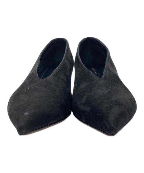 CELINE（セリーヌ）CELINE (セリーヌ) ポインテッドトゥパンプス ブラック サイズ:36.5の古着・服飾アイテム