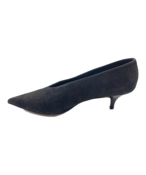 CELINE（セリーヌ）CELINE (セリーヌ) ポインテッドトゥパンプス ブラック サイズ:36.5の古着・服飾アイテム