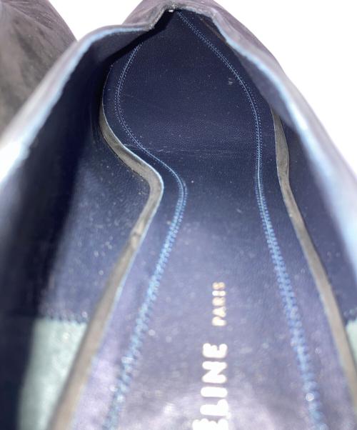 CELINE（セリーヌ）CELINE (セリーヌ) ポインテッドトゥパンプス ブラック サイズ:36.5の古着・服飾アイテム