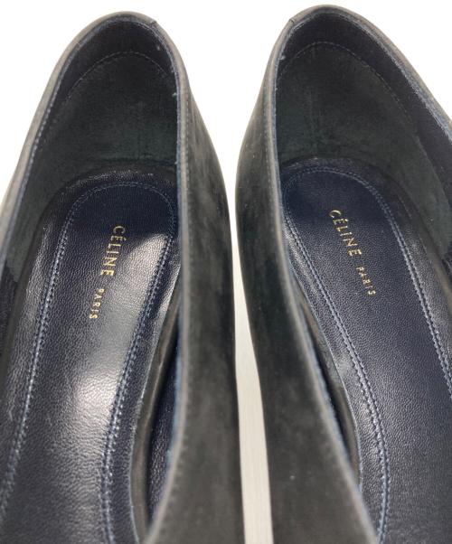 CELINE（セリーヌ）CELINE (セリーヌ) ポインテッドトゥパンプス ブラック サイズ:36.5の古着・服飾アイテム