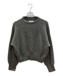 Lauren Manoogian（ローレン マヌージアン）の古着「BASE SHORT C/N KNIT」｜グレー