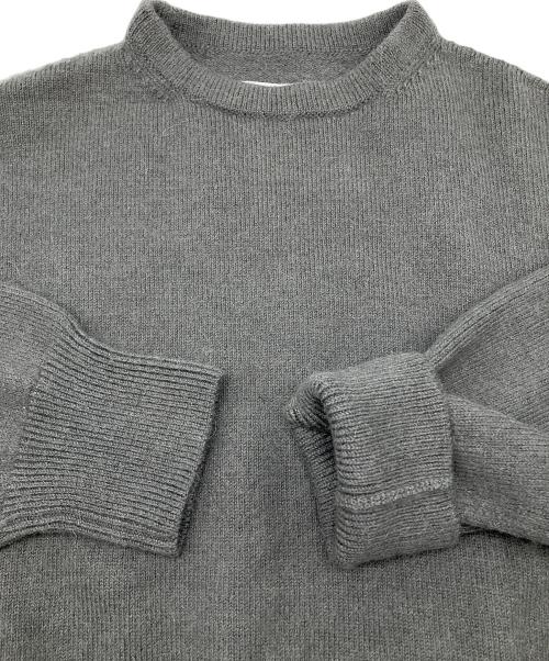 Lauren Manoogian（ローレン マヌージアン）Lauren Manoogian (ローレン マヌージアン) BASE SHORT C/N KNIT グレー サイズ:1の古着・服飾アイテム