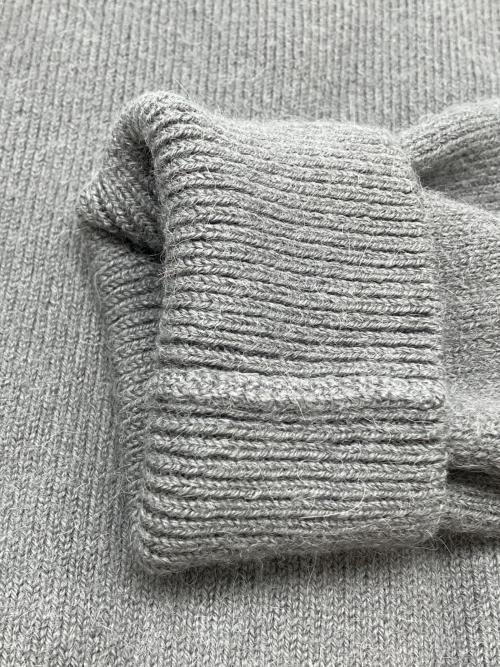 Lauren Manoogian（ローレン マヌージアン）Lauren Manoogian (ローレン マヌージアン) BASE SHORT C/N KNIT グレー サイズ:1の古着・服飾アイテム