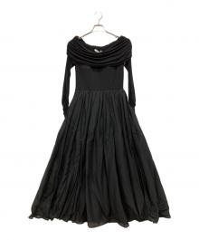 Estella.K（エステラケー）の古着「Della Belted Long Dress」｜ブラック