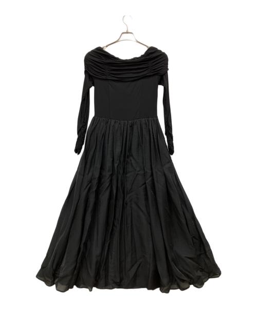 Estella.K（エステラケー）Estella.K (エステラケー) Della Belted Long Dress ブラック サイズ:SIZE Fの古着・服飾アイテム