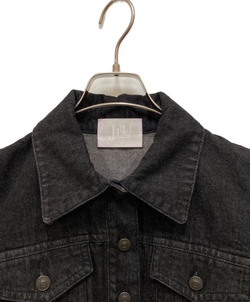 J1U by LA BELLE ETUDE（ジユウバイラベルエチュード）J1U by LA BELLE ETUDE (ジユウバイラベルエチュード) 2wayクロップドGジャン ブラック サイズ:FREEの古着・服飾アイテム