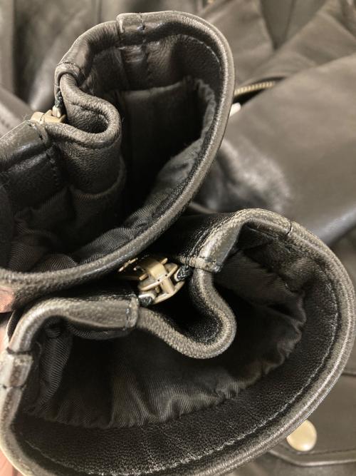 beautiful people（ビューティフルピープル）beautiful people (ビューティフルピープル) vintage leather riders jacket ブラック サイズ:150の古着・服飾アイテム