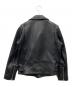 beautiful people (ビューティフルピープル) vintage leather riders jacket ブラック サイズ:150：15000円