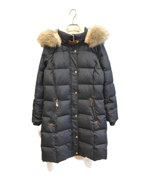 LAUREN RALPH LAUREN（ローレンラルフローレン）LAUREN RALPH LAUREN (ローレンラルフローレン) ダウンコート ネイビー サイズ:XSの古着・服飾アイテム