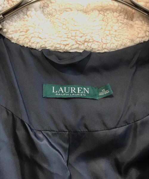 LAUREN RALPH LAUREN（ローレンラルフローレン）LAUREN RALPH LAUREN (ローレンラルフローレン) ダウンコート ネイビー サイズ:XSの古着・服飾アイテム