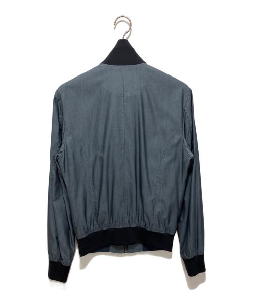 DOLCE & GABBANA（ドルチェ＆ガッバーナ）DOLCE & GABBANA (ドルチェ＆ガッバーナ) ジップアップジャケット ブルー サイズ:46の古着・服飾アイテム