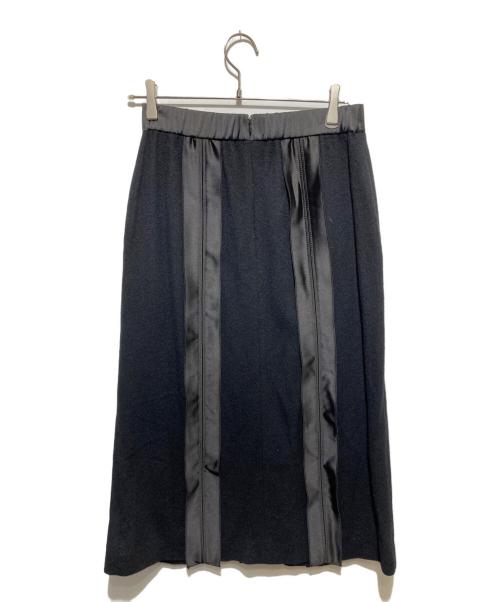 ADORE（アドーア）ADORE (アドーア) ウールカシミヤスカート ブラック サイズ:38の古着・服飾アイテム