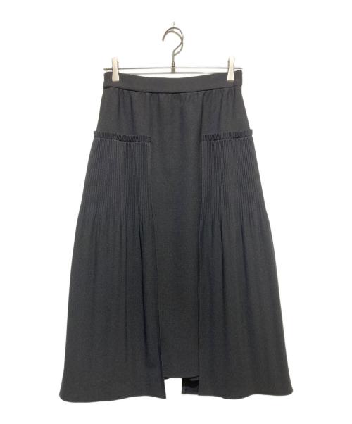 ADORE（アドーア）ADORE (アドーア) ダブルジョーゼットスカート ブラック サイズ:38の古着・服飾アイテム