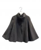 ANAYIアナイ）の古着「アルパカシャギーショートコート」｜チャコールグレー