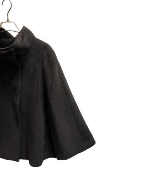 ANAYI（アナイ）ANAYI (アナイ) アルパカシャギーショートコート チャコールグレー サイズ:36の古着・服飾アイテム